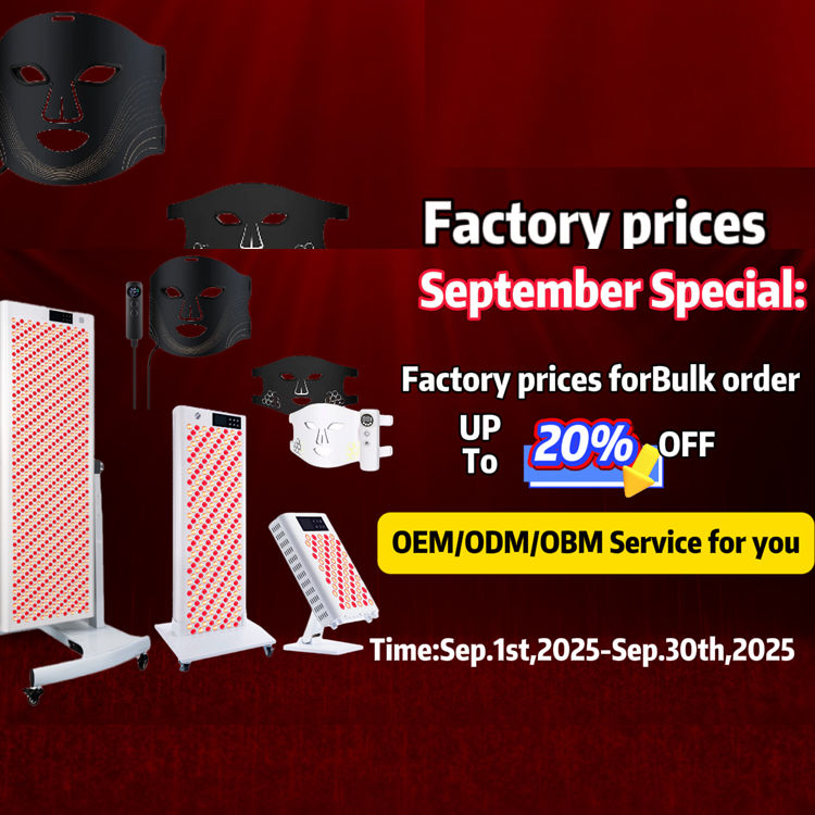 Perangkat Terapi Lampu Merah -10% pada bulan September!