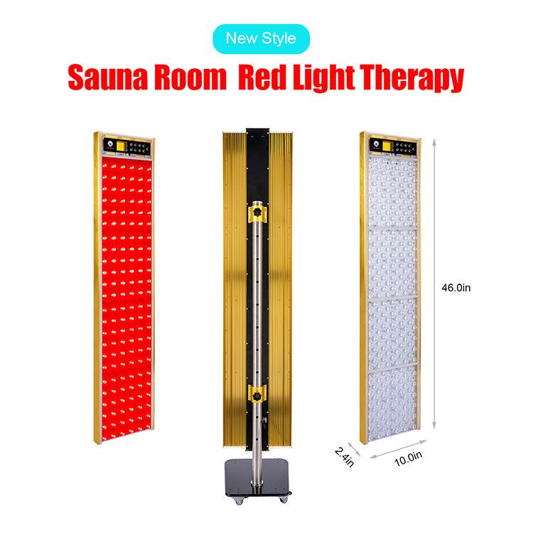 Peralatan Inframerah LED Ruang Sauna Panel Terapi Lampu Merah